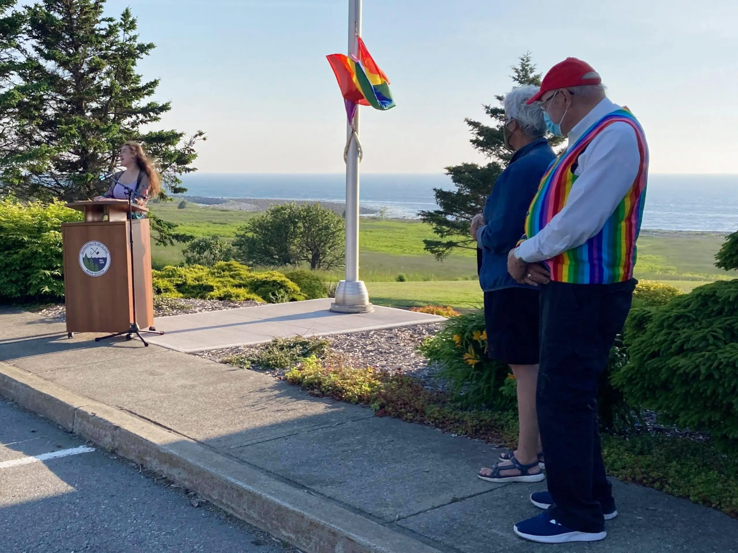 Pride Flag Raised In Clare