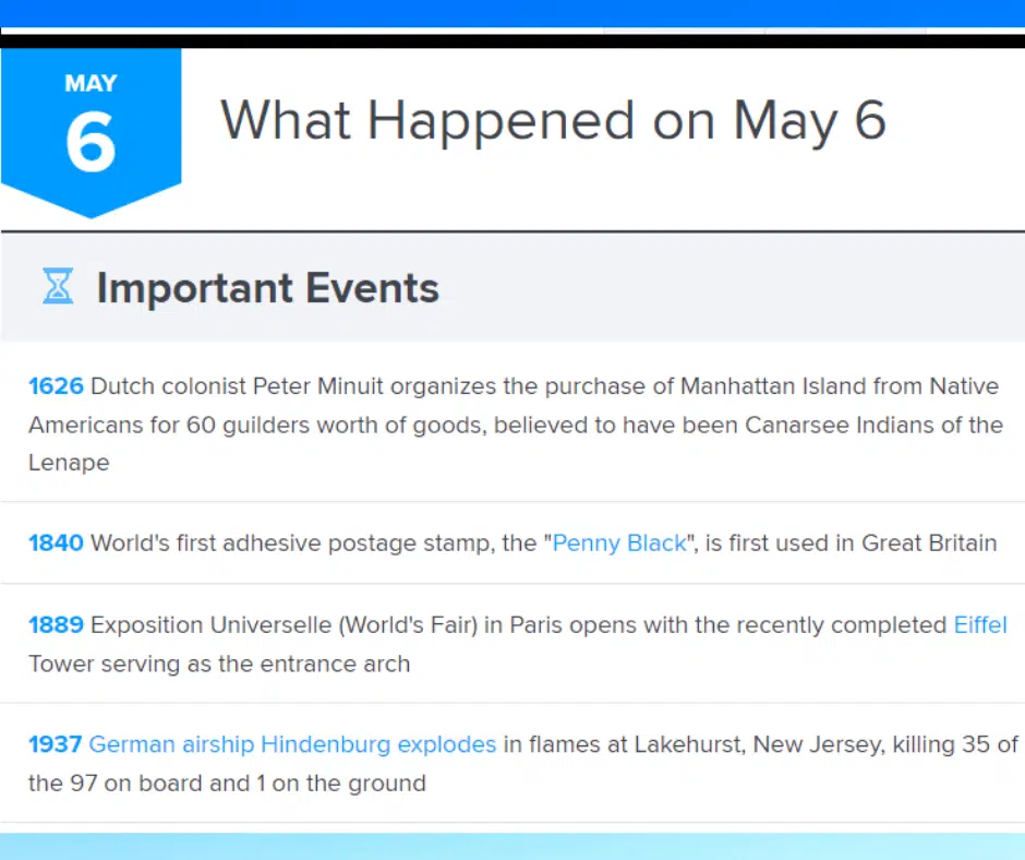 What Else Happened On Your Birthday? Check Out This Cool Website And