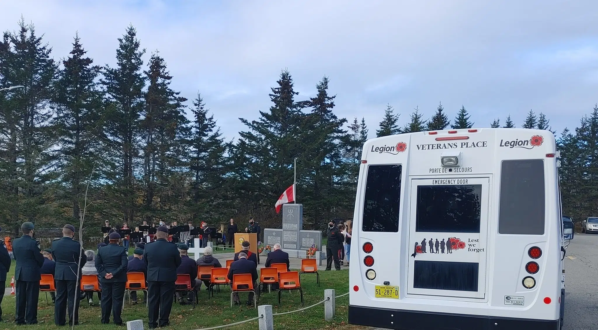 Maple Grove Holds Remembrance Day Service