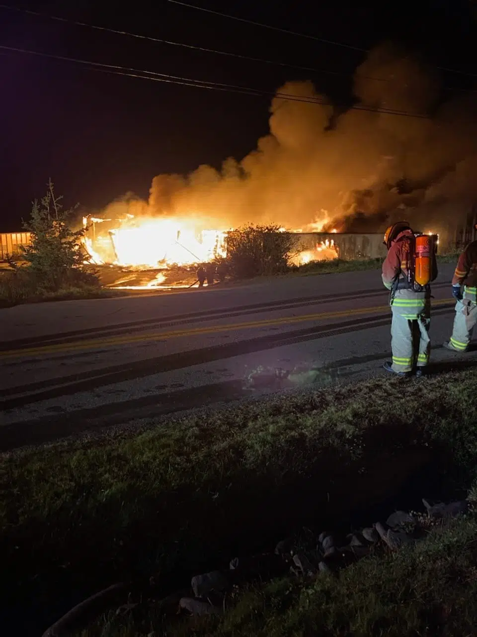 UPDATE: Lobster Pound Destroyed By Fire In New Edinburgh, Digby County