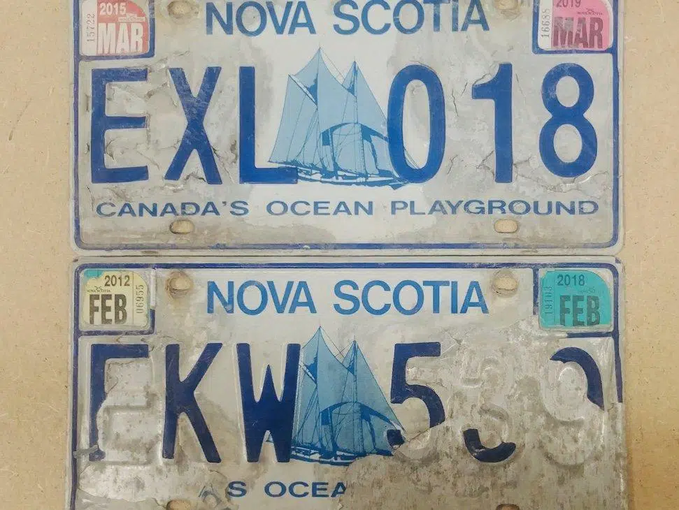 Have you checked the paint on your licence plate , is it peeling ?