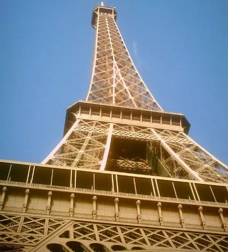 The Eiffel Tower in Paris, is reportedly riddled with rust and badly in need of repairs.
