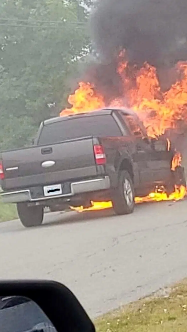 No Injuries After Vehicle Fire In Yarmouth