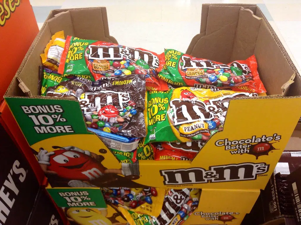 It's "National M&M Day"