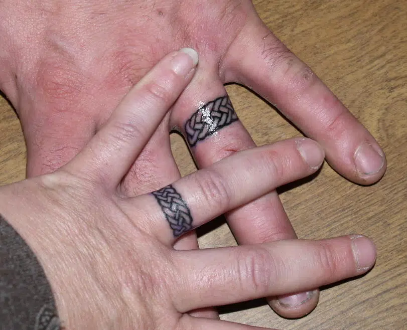 Ever consider  A "tattoo ring" as a symbol of marriage ?