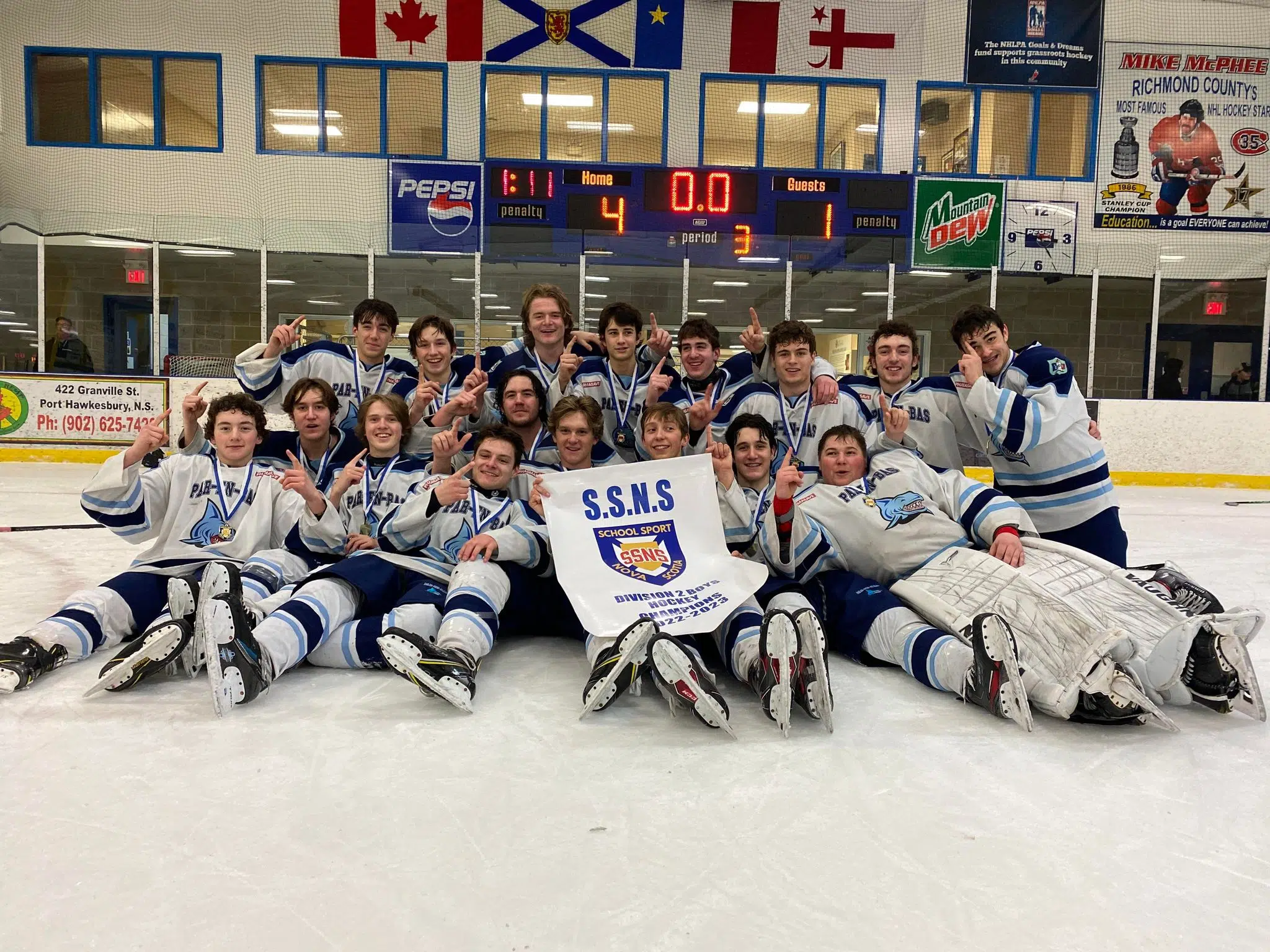 Sharks Win Boys Hockey Provincials In Cape Breton