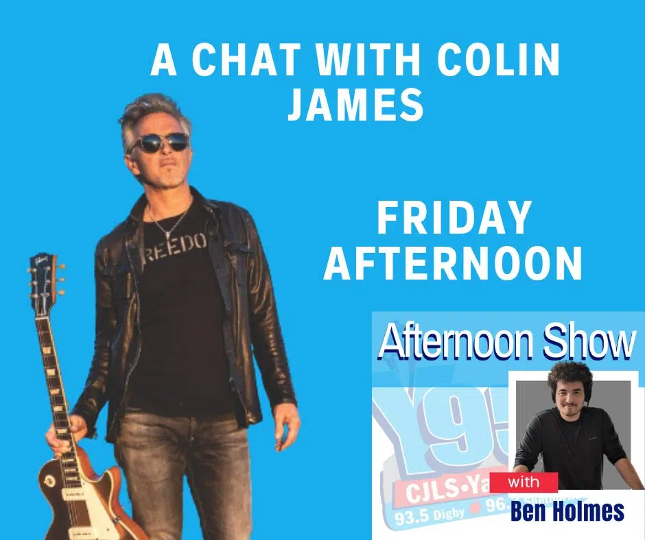 LISTEN-Colin James Talks About His Career