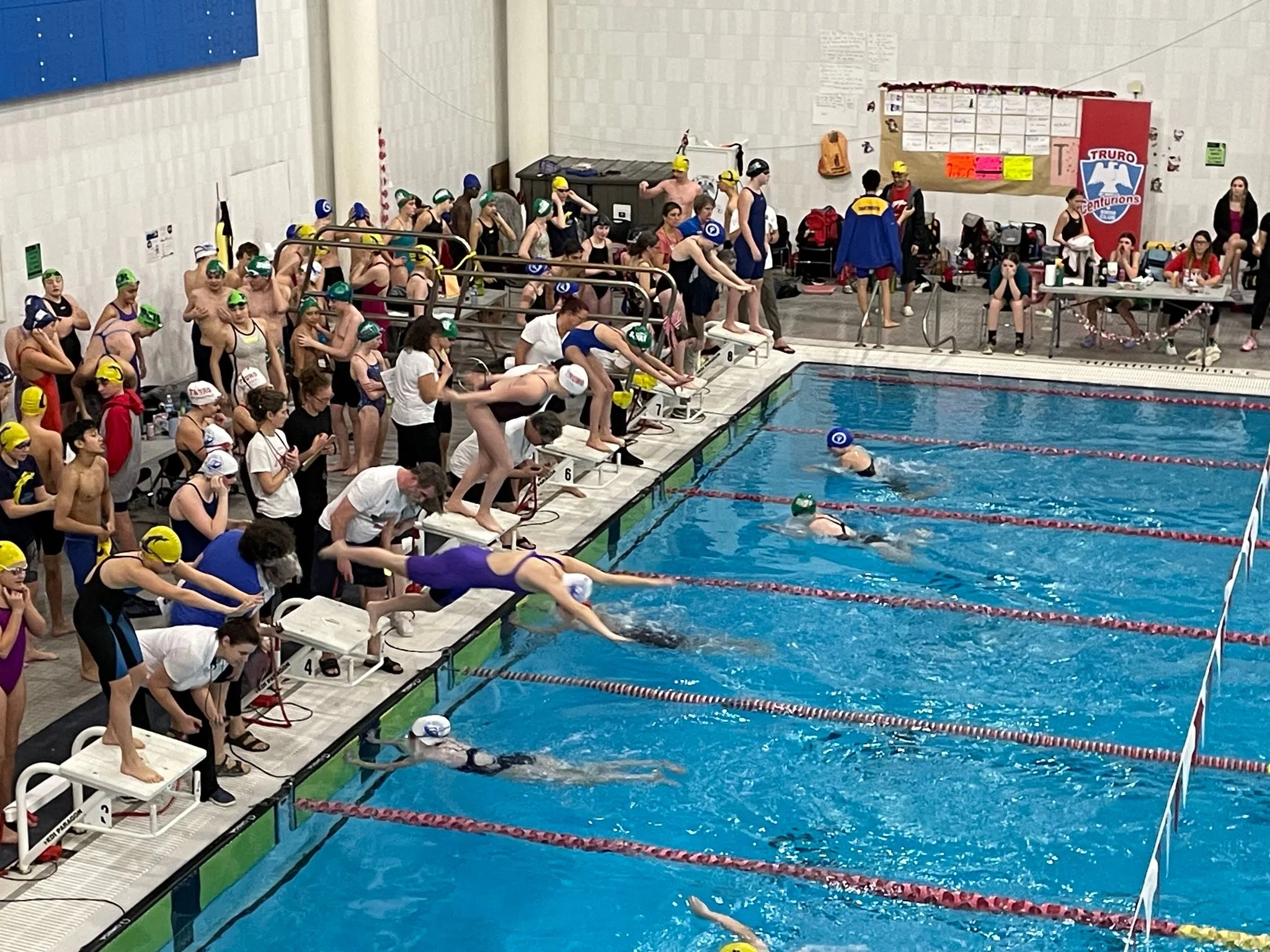 Yarmouth Whitecaps results from Truro swim meet