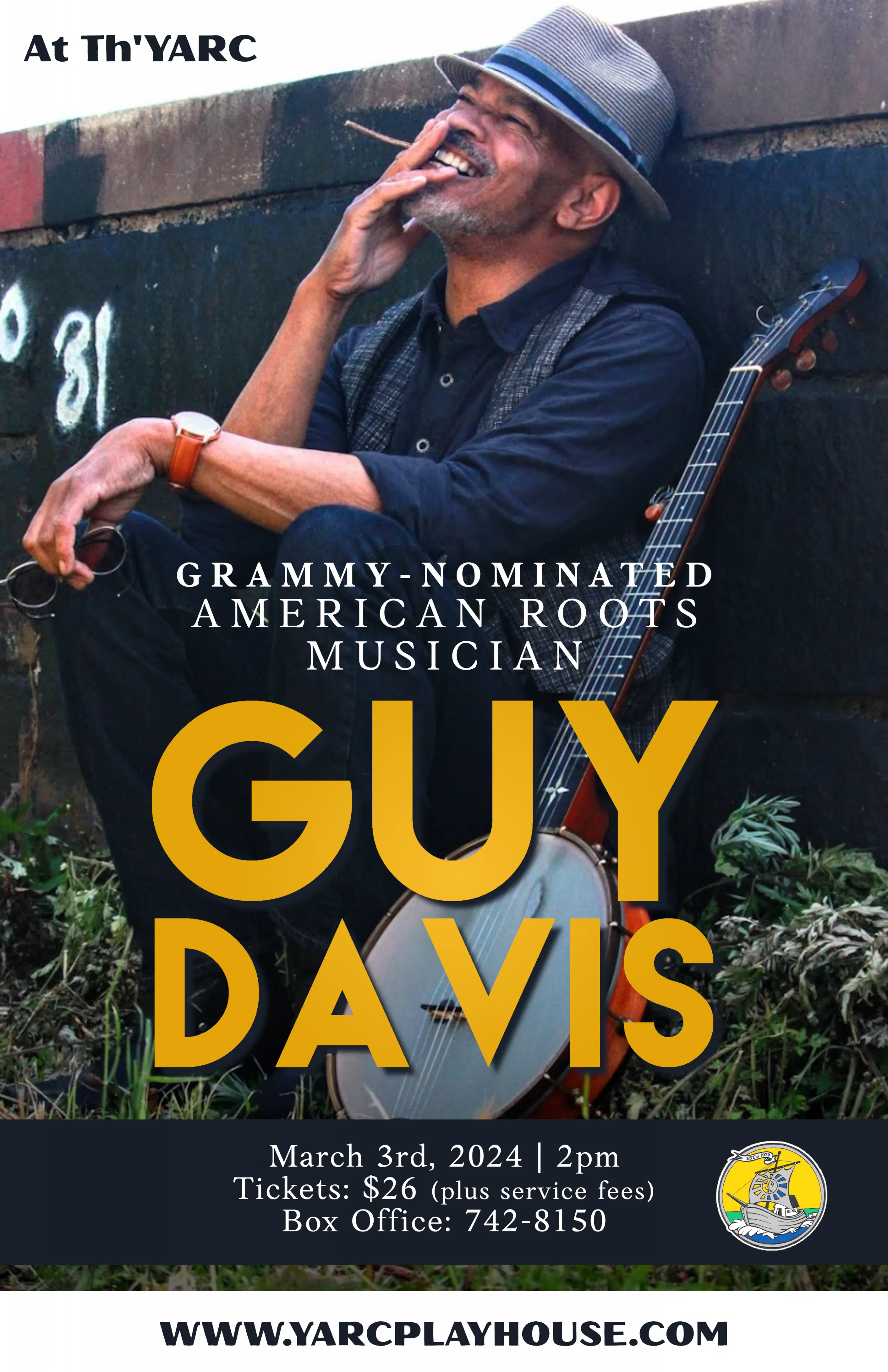 LISTEN- Guy Davis, American Roots Musican