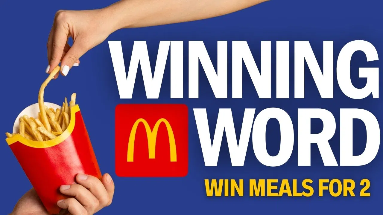 McDonald's winning word