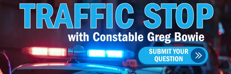 Feature: https://www.cjls.com/traffic-stop-with-rcmp-constable-greg-bowie/