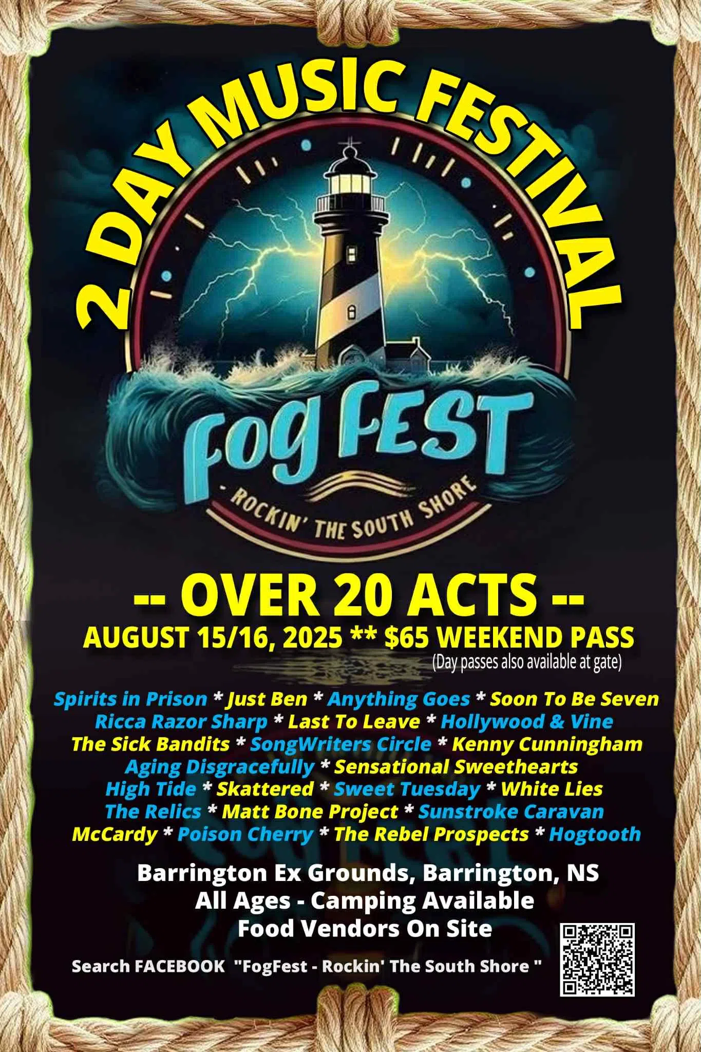 Fogfest is happening this weekend in Barrington ! If you missed Our chat with organizer Garett Goreham , listen again here .