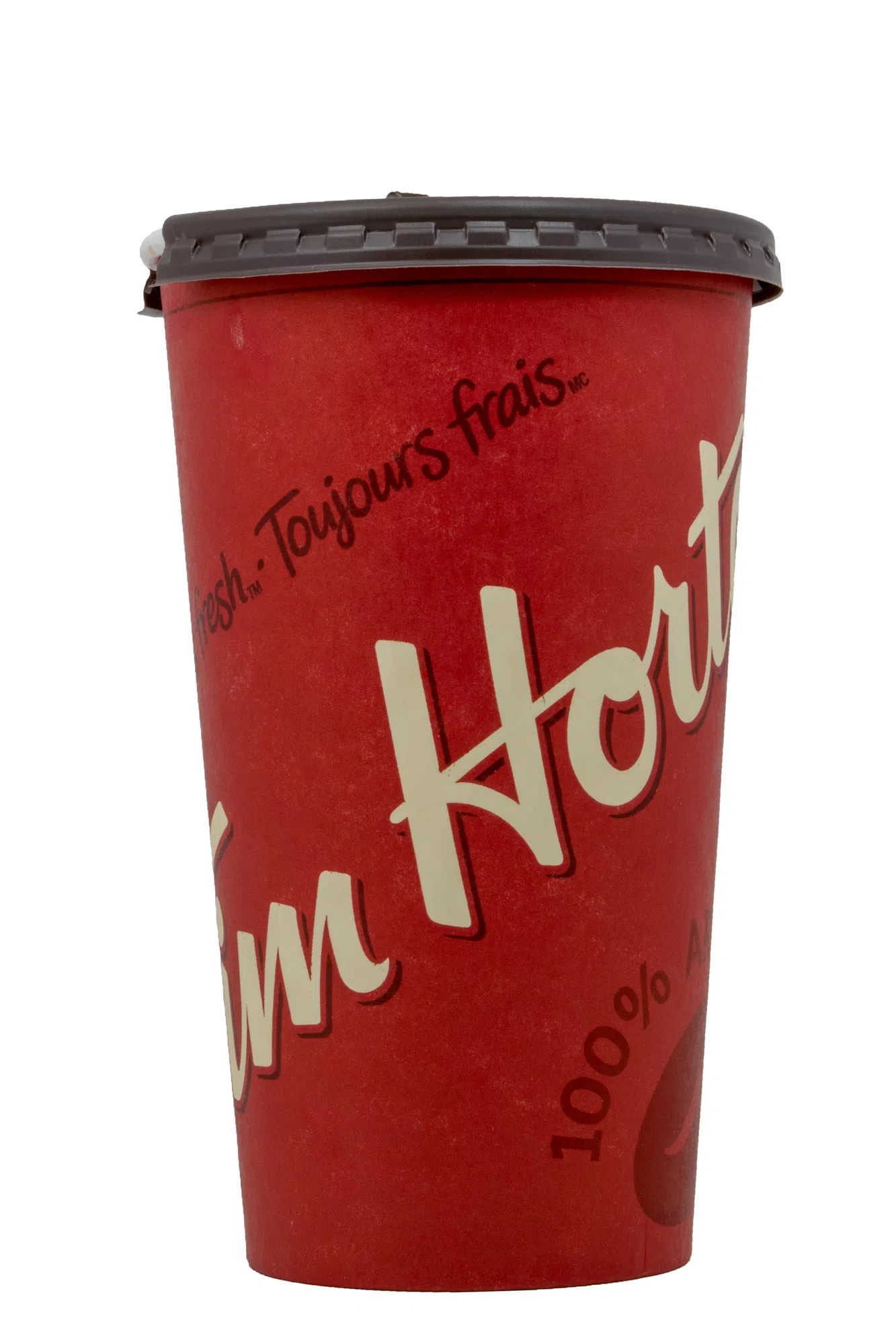Cheers ! It's National Coffee Day and to celebrate it Tim's has some vintage cups for you .