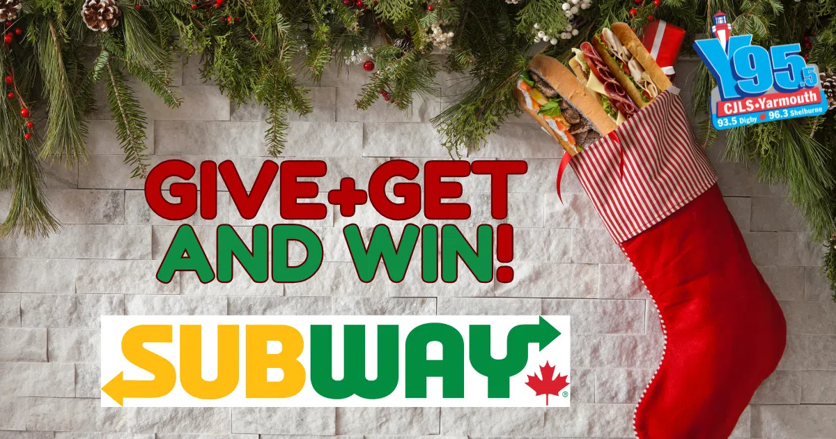 Give, Get & Win with Subway!