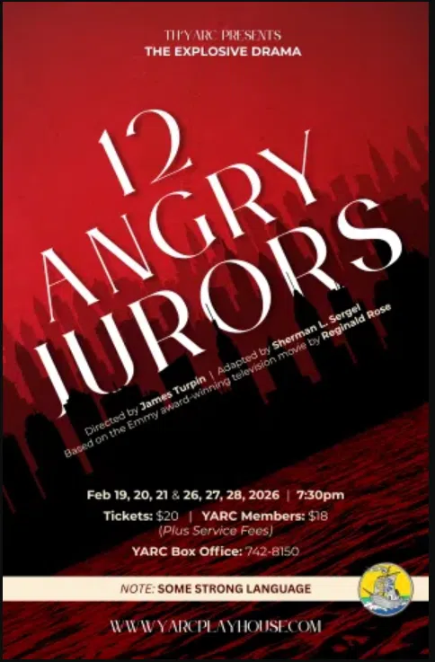 12 Angry Jurors at Th'YARC