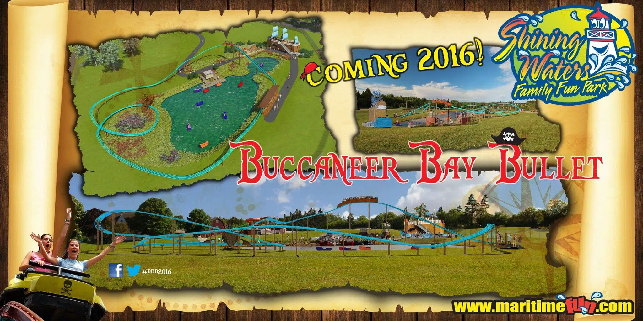 Roller Coaster From Crystal Palace Rehomed At Shining Waters In PEI