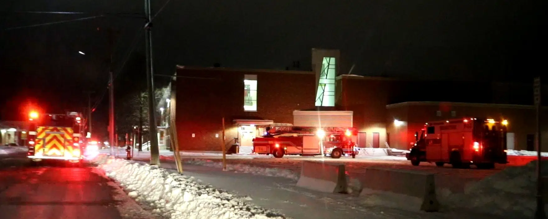 Moncton FD Responds To Minor Fire At Harrison Trimble High School