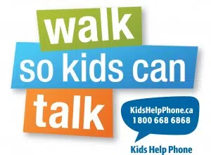 Kids Help Phone Walk So Kids Can Talk Presented by BMO is this weekend!
