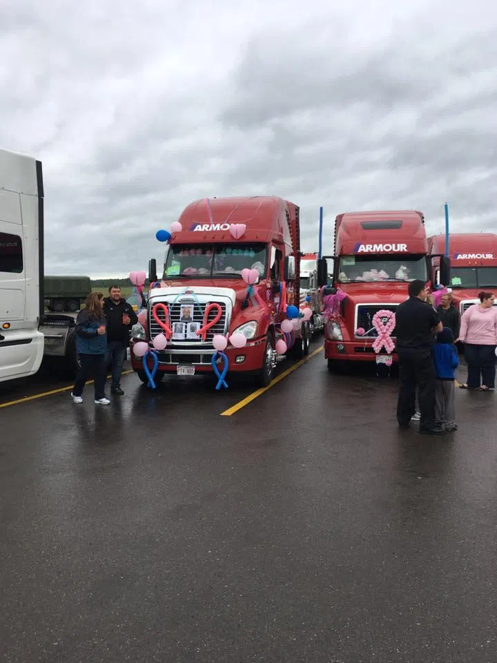 Large Turnout As Truckers Raise Cancer Awareness