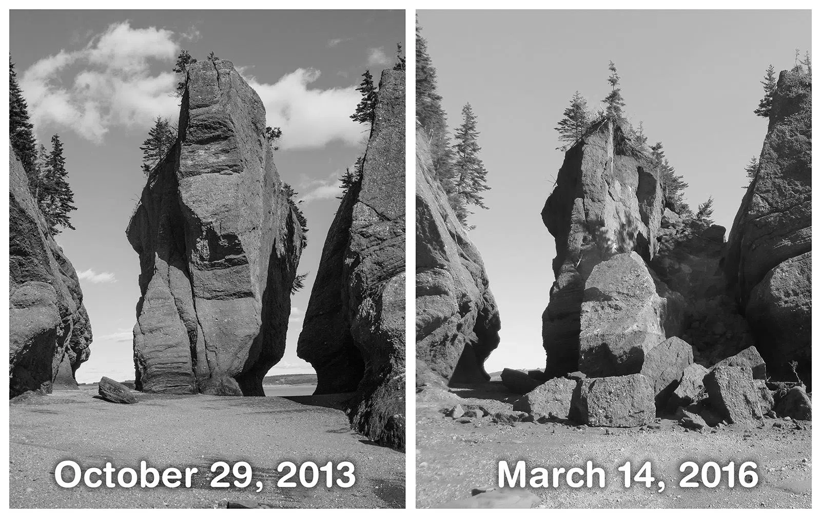 UPDATE: Crumbling Of Elephant Rock Is Mother Nature At Work