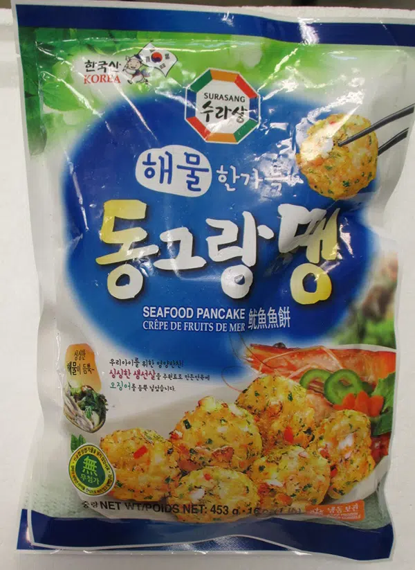 National Food Recall Issued For Surasang And Sura Brand Seafood Pancake