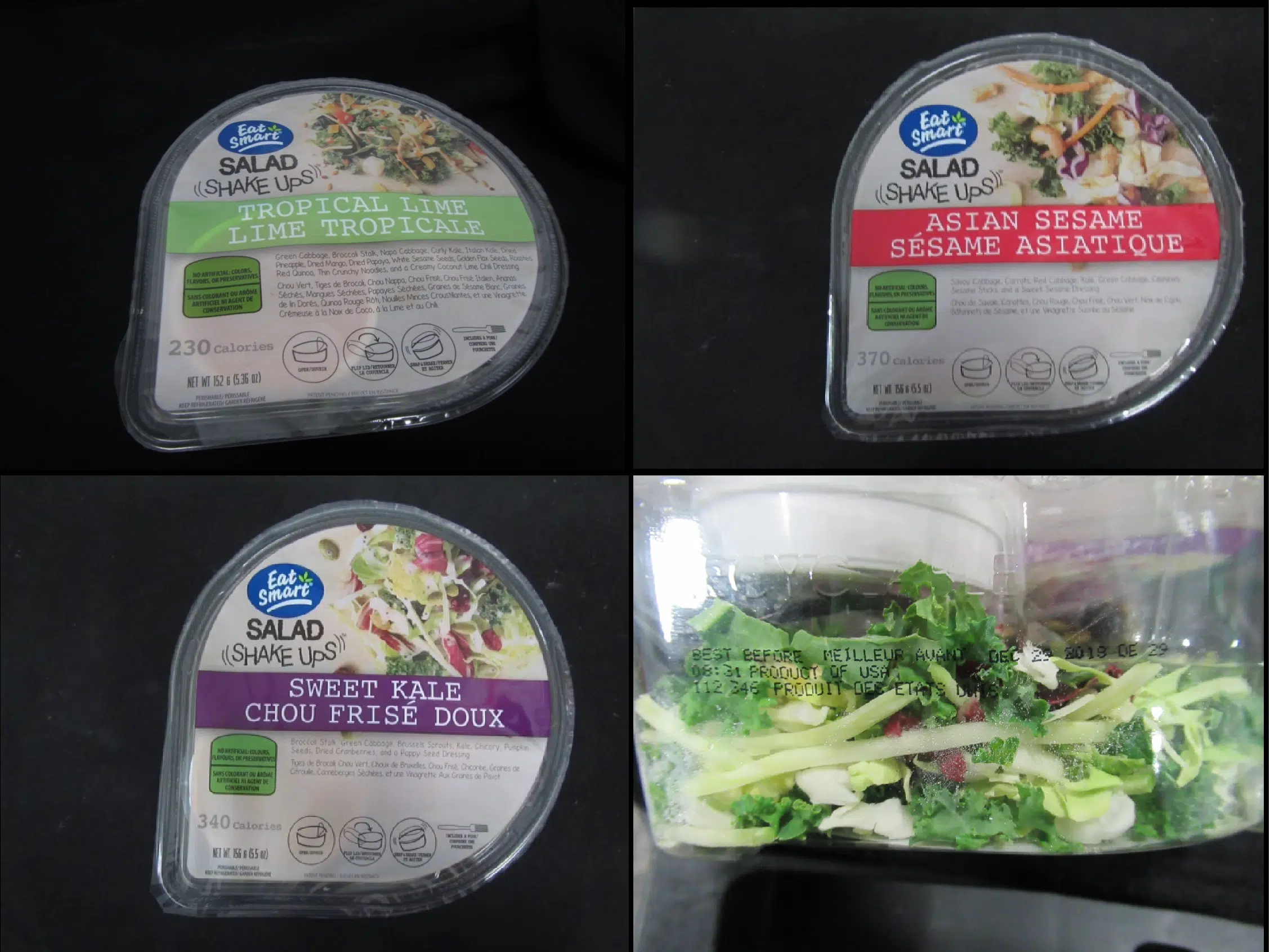 Eat Smart Single Service Salad Recall Expanded