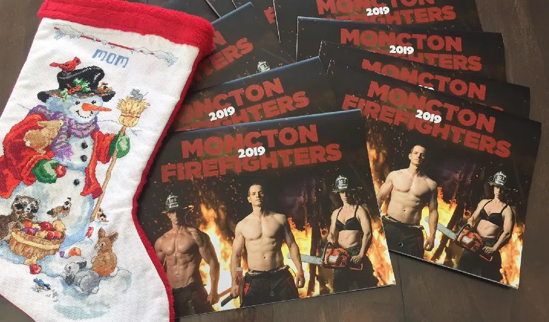 Calendar Sales Raise Over $26,000 For Moncton Firefighters Burn Fund
