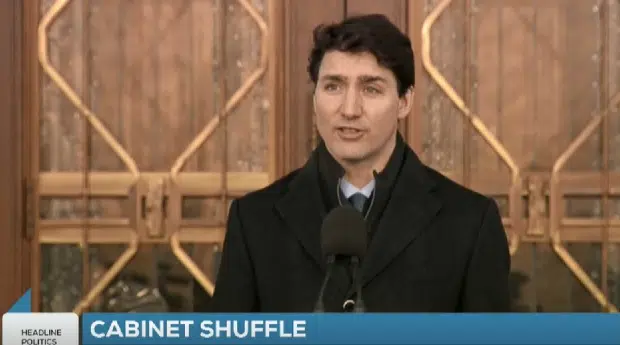 PM Trudeau Shuffles Cabinet