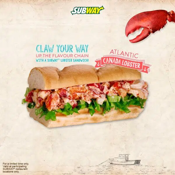 Subway's Summer Lobster Sub Test!