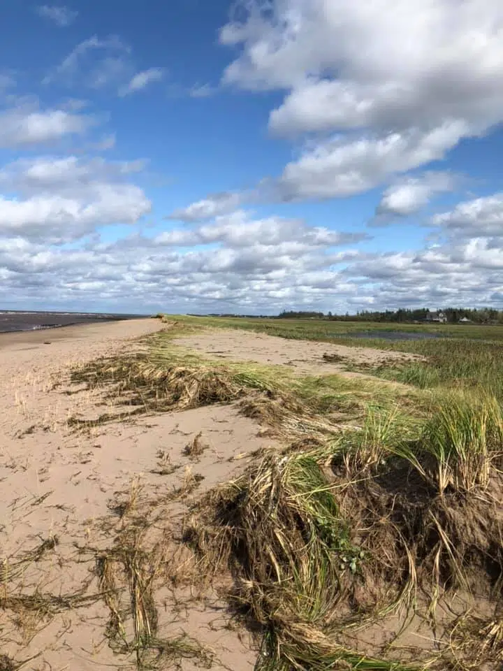 Trailers Damaged During Post Tropical Storm Dorian