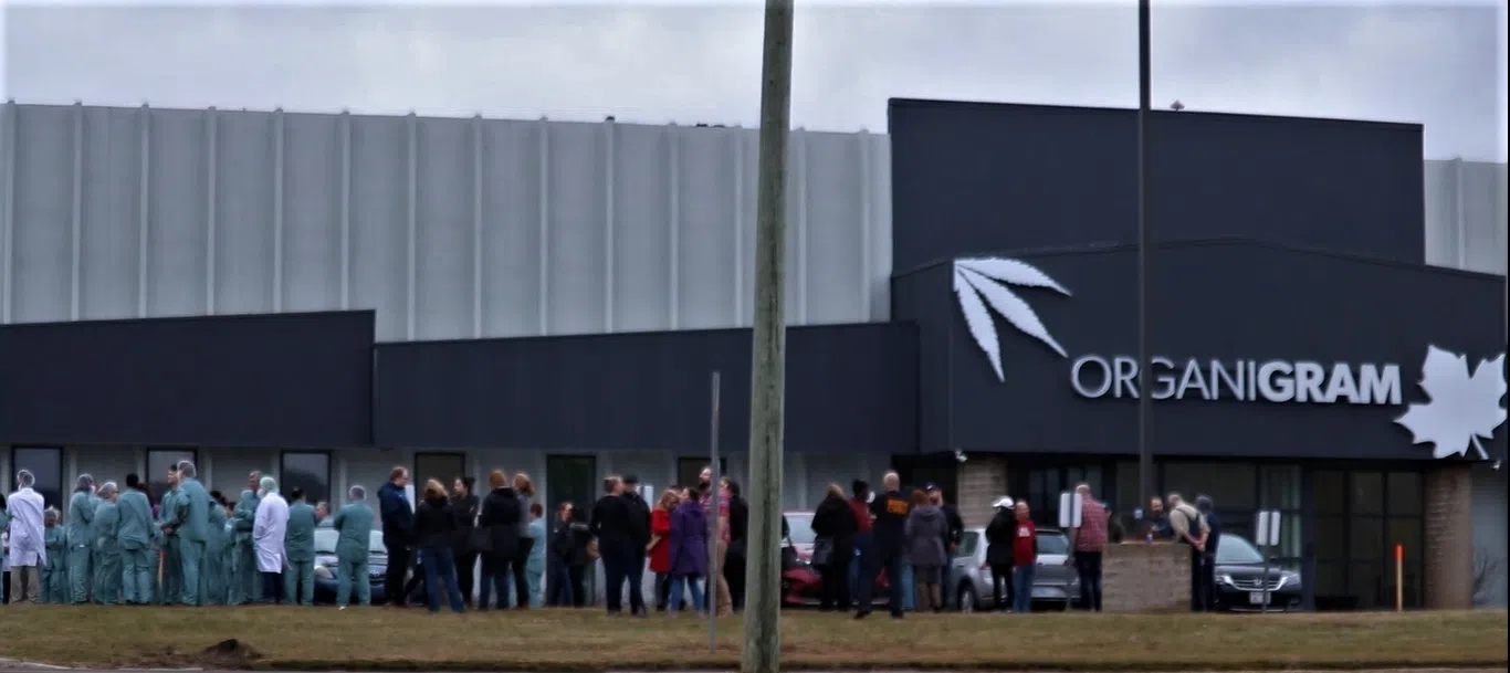 Organigram Employees Evacuate Following Small Fire