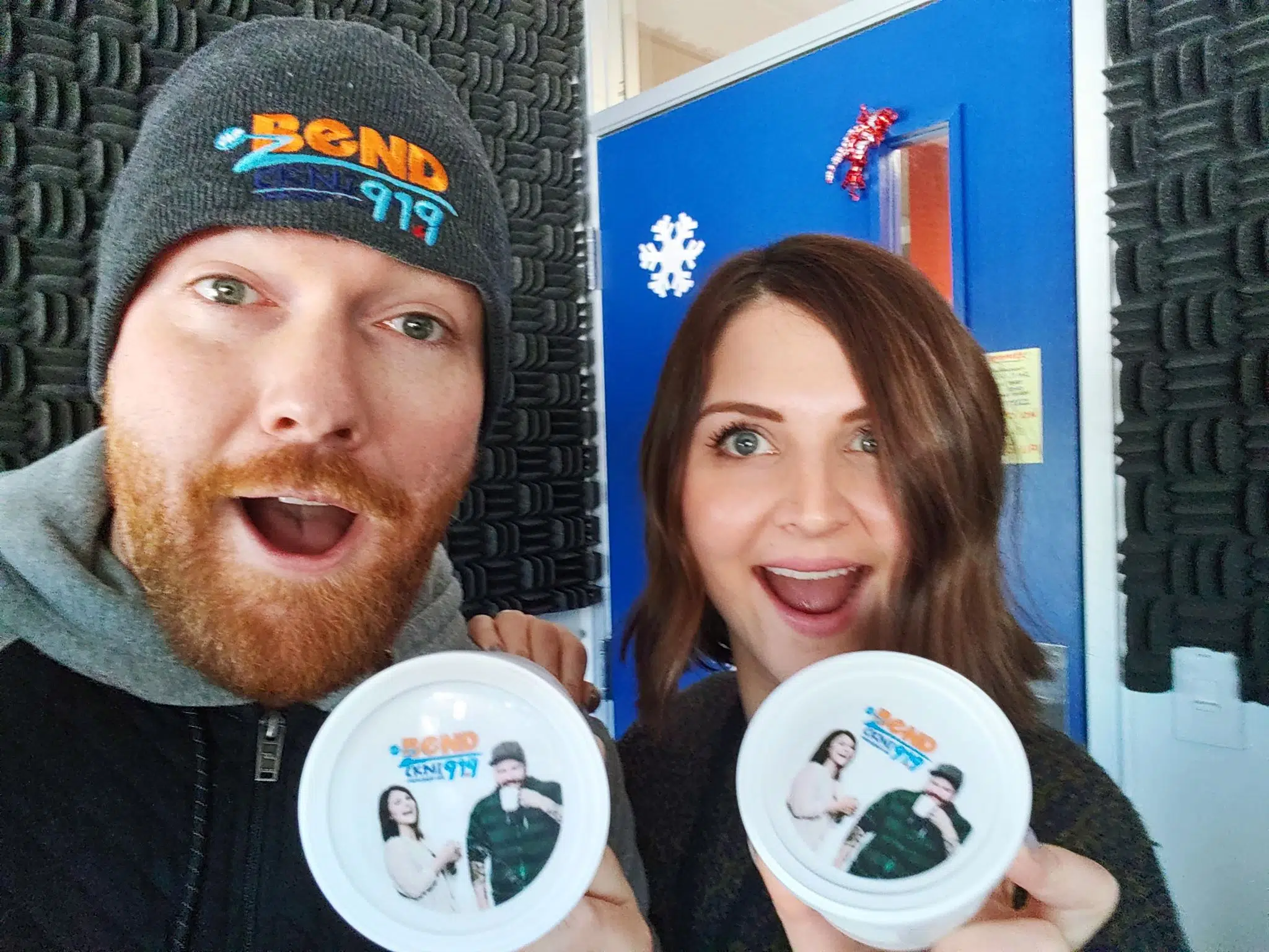 JOSH AND GEN TRY TREAT LAB ICE CREAM 91.9 The Bend