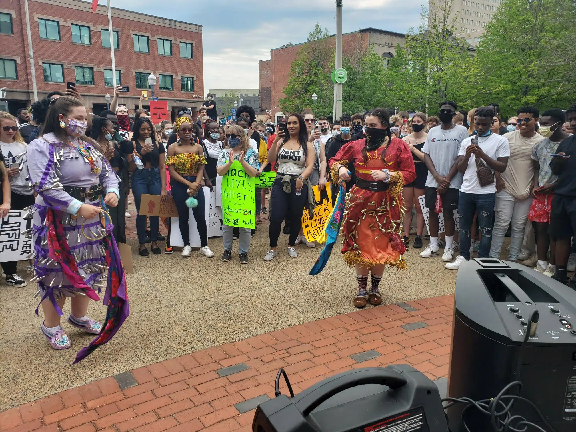 Hundreds Attend Second Peaceful March Against Racism In Moncton