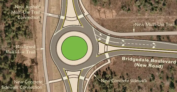 New Roundabout In Riverview To Open After 6pm Friday Night