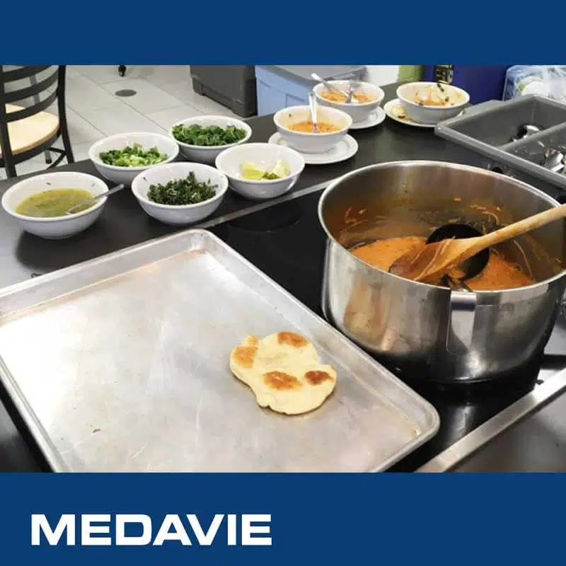 Community Centre Program Teaching Kids To Cook