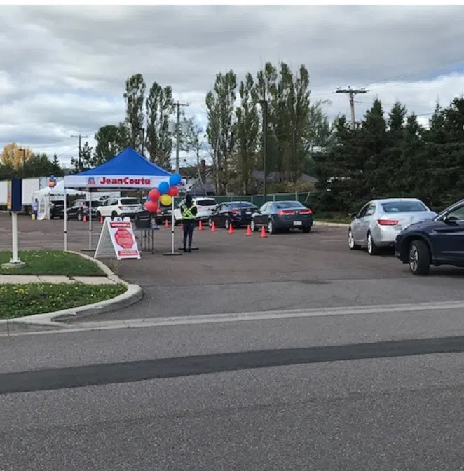 Over 1400 Free Flu Shots Given At Drive-Thru Clinic