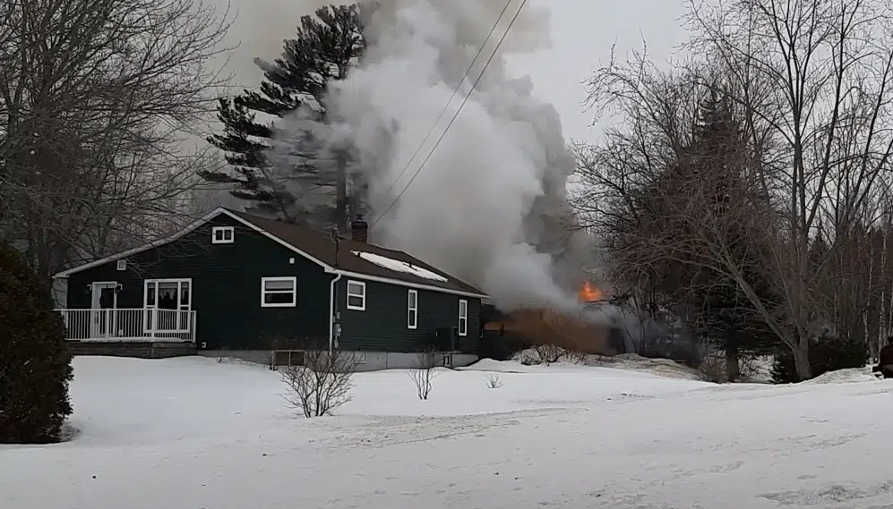 Detached Garage In Lower Coverdale Destroyed By Fire