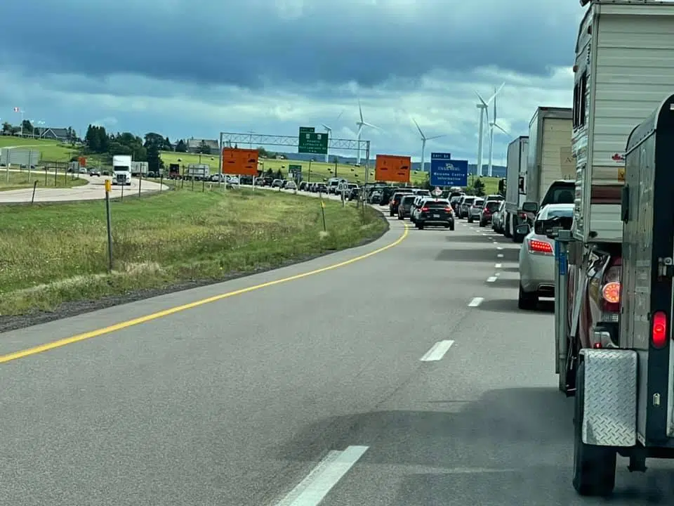 Major Delays At NS/NB Border Heading Into Long Weekend