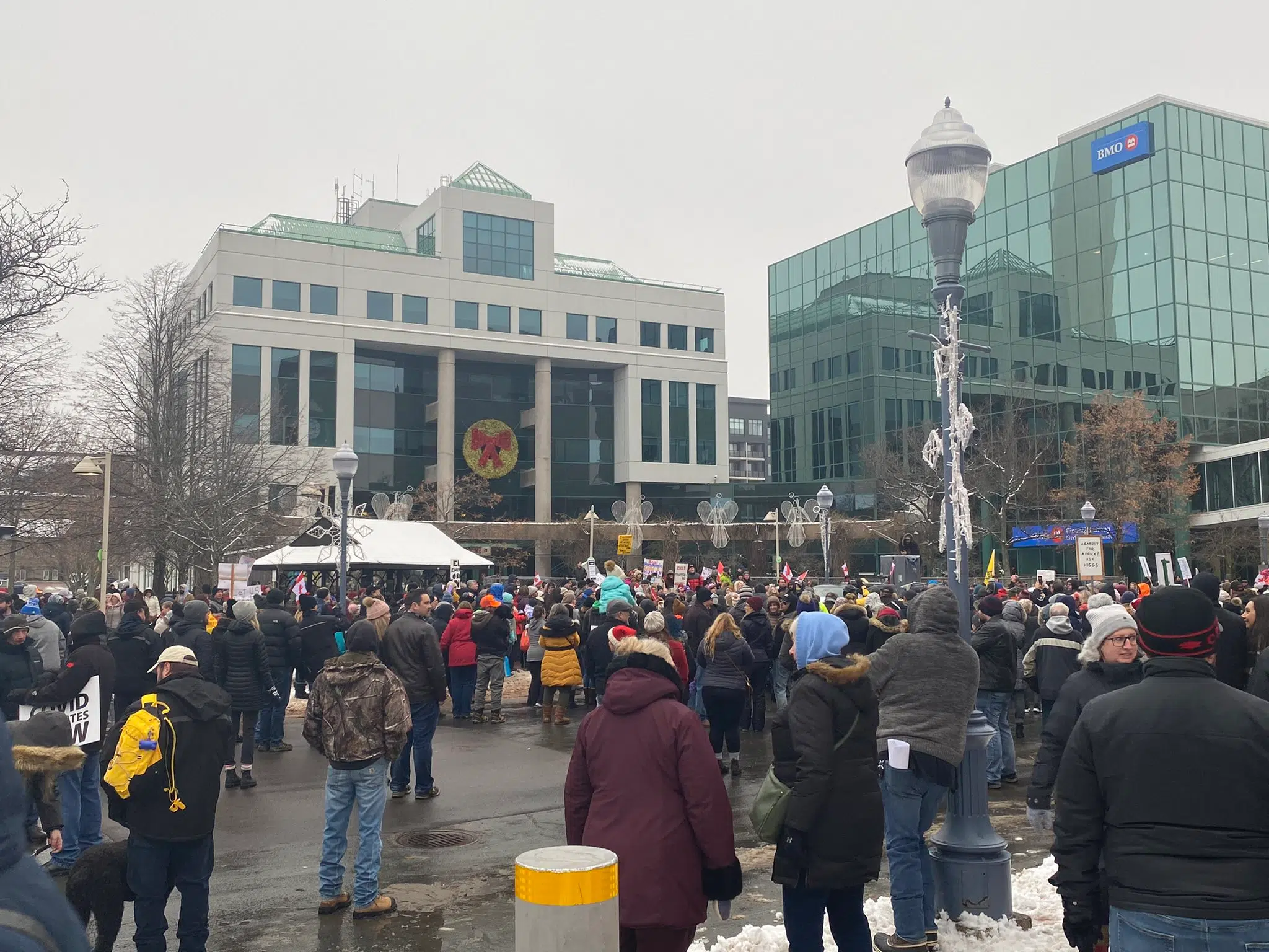 Moncton Rally Shuts Down Part Of Main Street