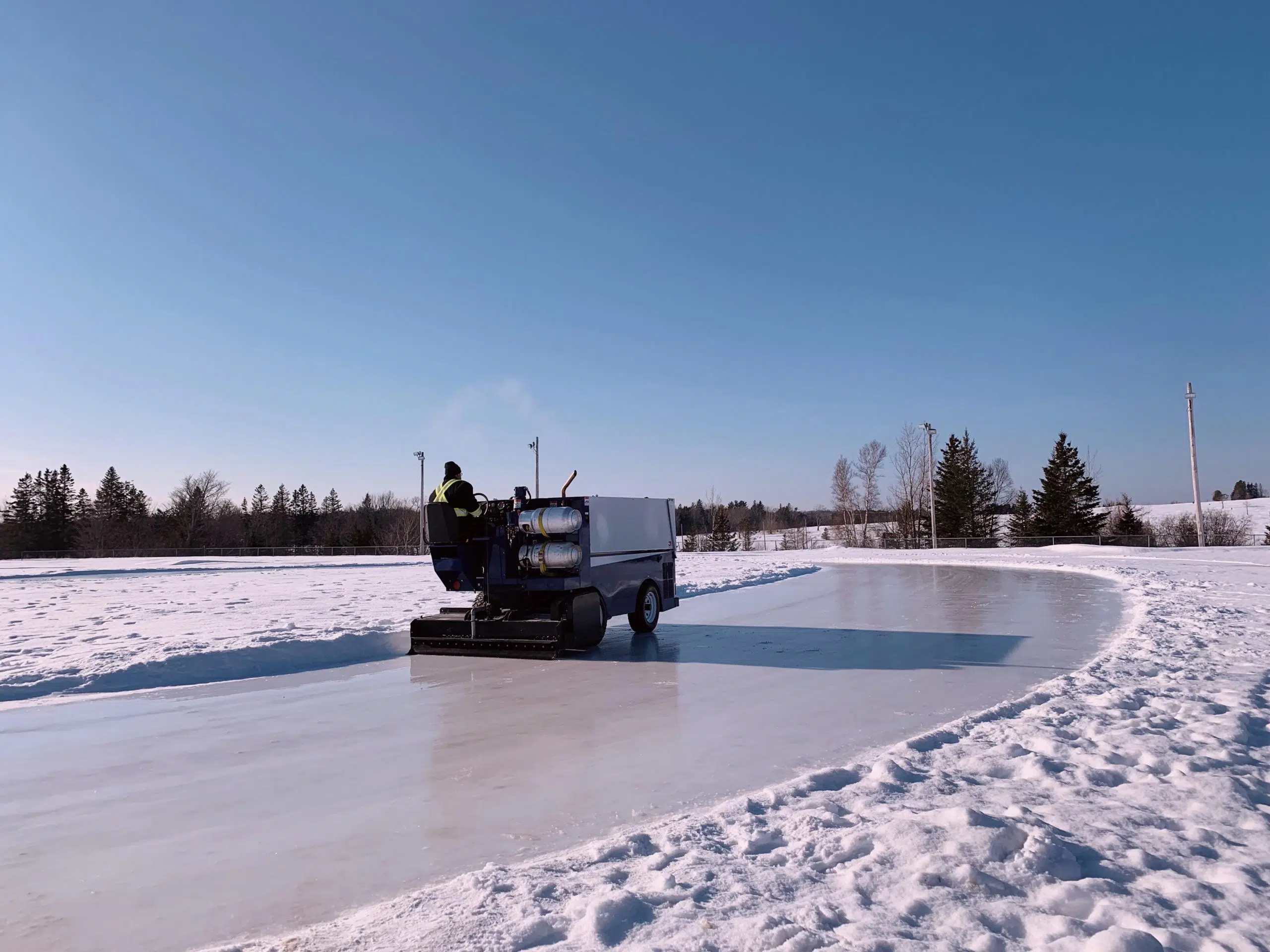 Memramcook Opens Outdoor Ice Oval