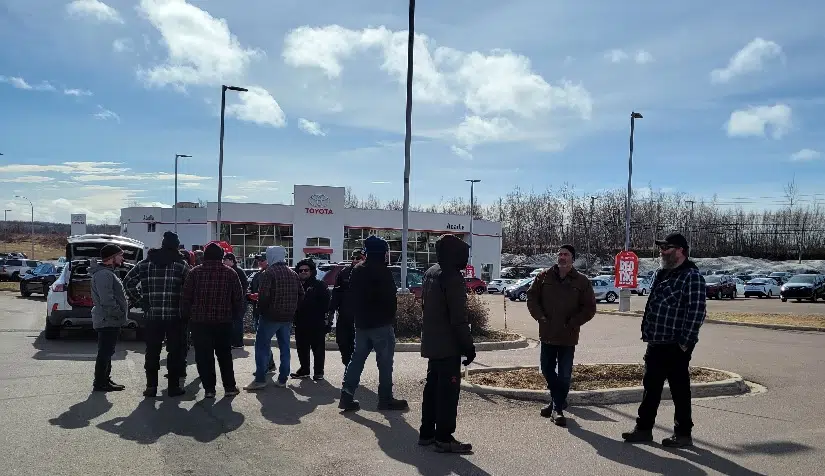 Employees On Strike At Moncton Car Dealership