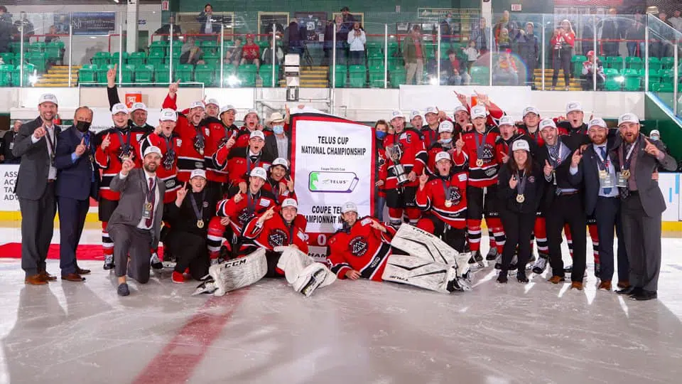 Moncton Flyers Clinch National Championship