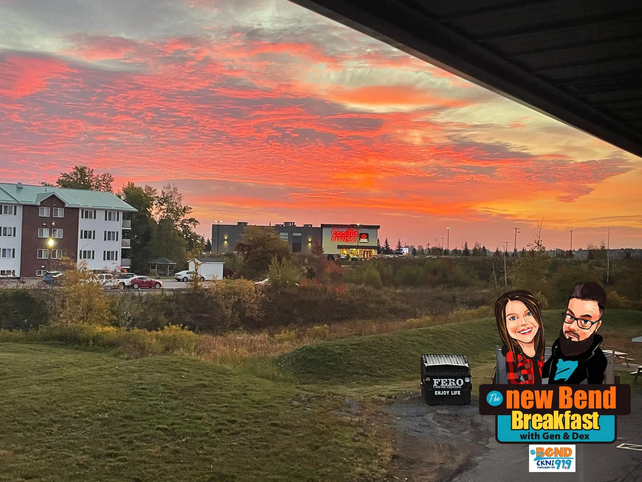 The sunrise on October 13th!  Did you see it?