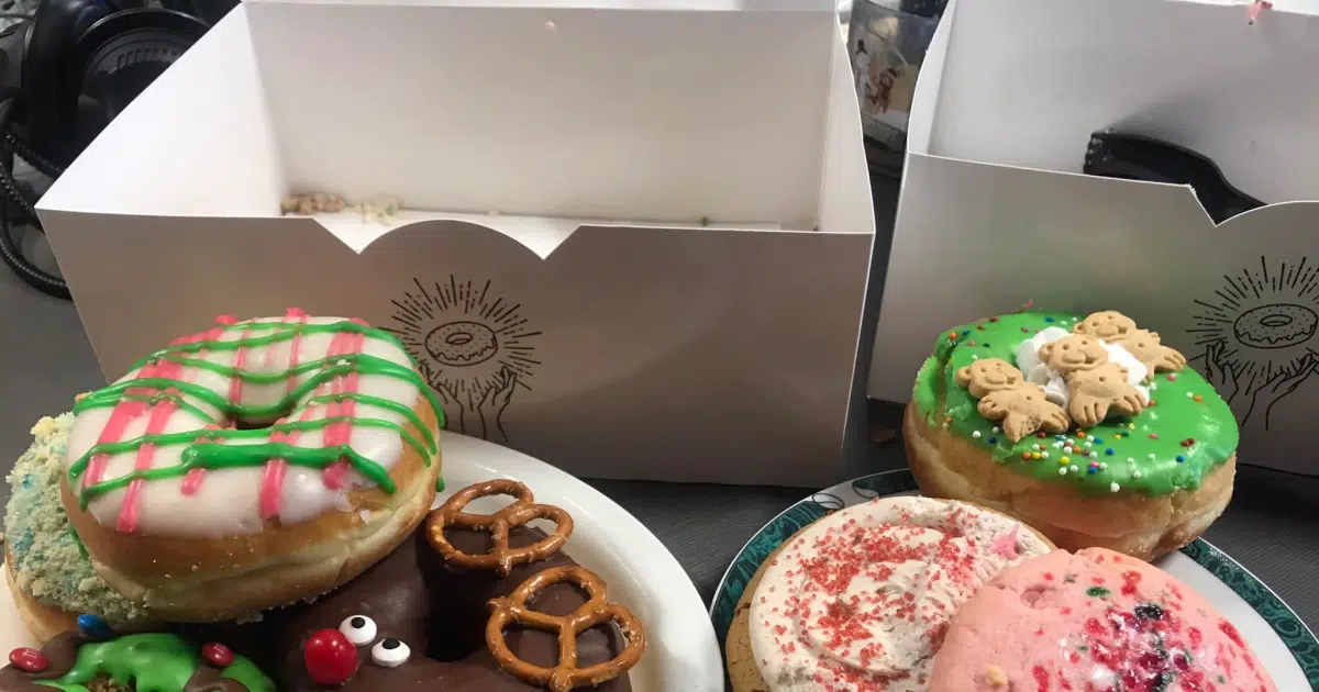 HALO DONUTS!!!! 91.9 The Bend