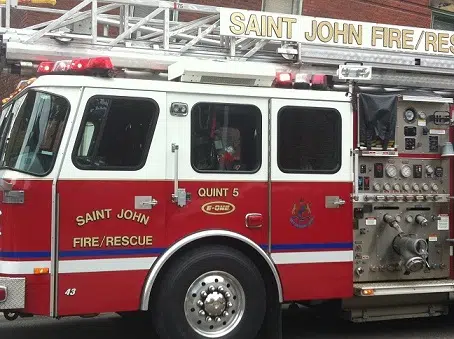 Garage Fire In East Saint John