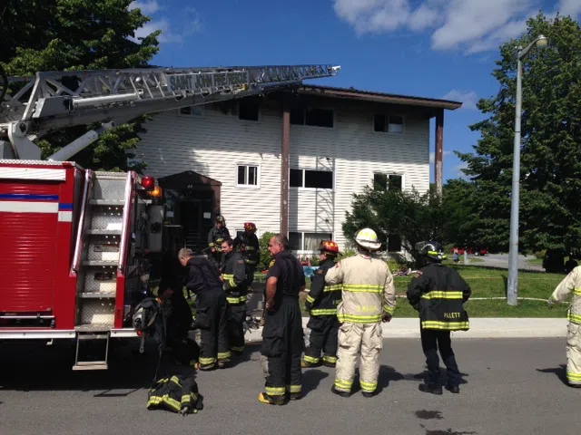 Saint John Firefighters Battle Building Fire, Rescue Woman