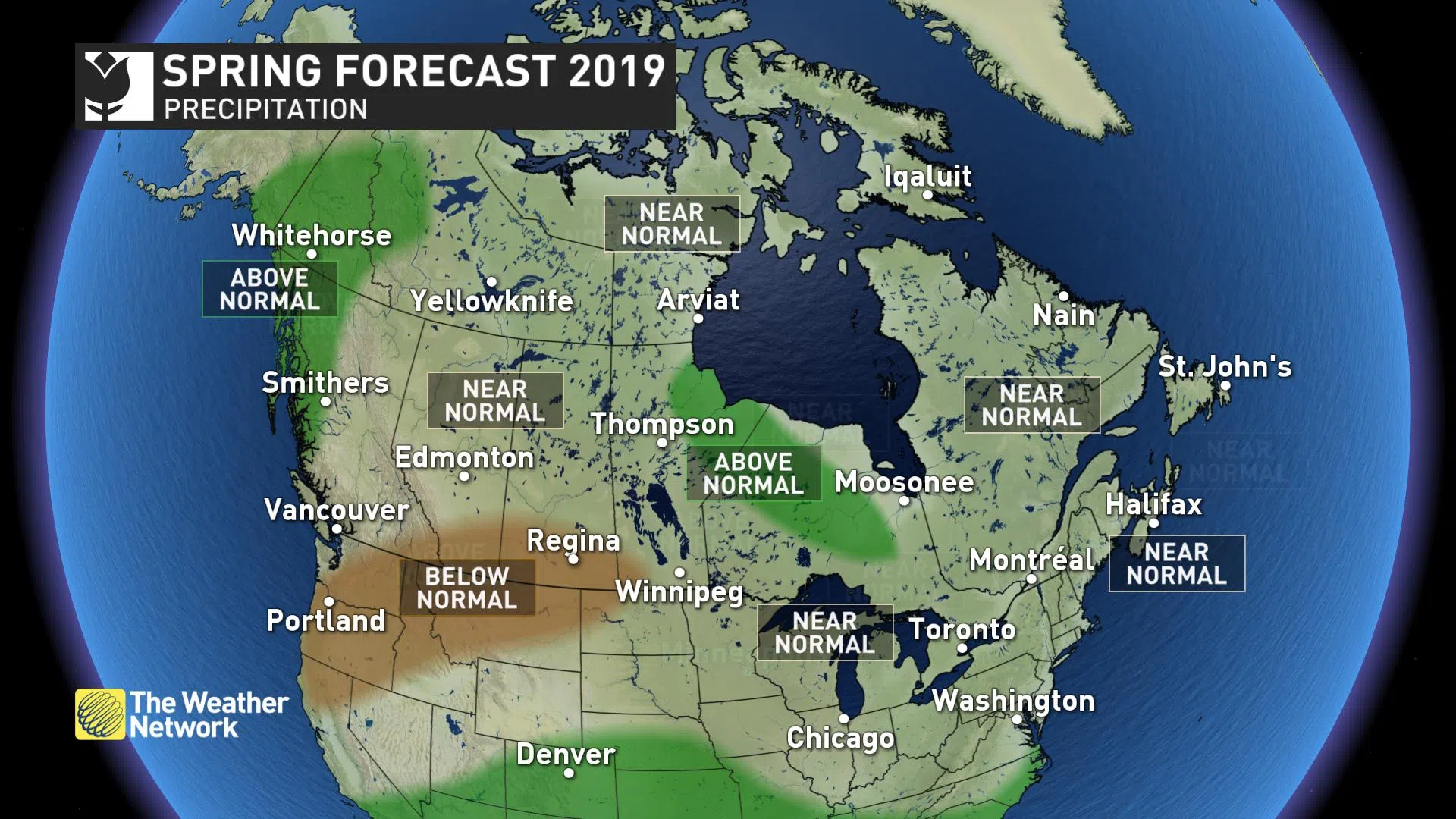 The Weather Network Unveils Spring Forecast