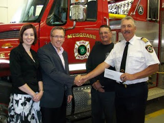 Musquash Fire Department Gets Gift