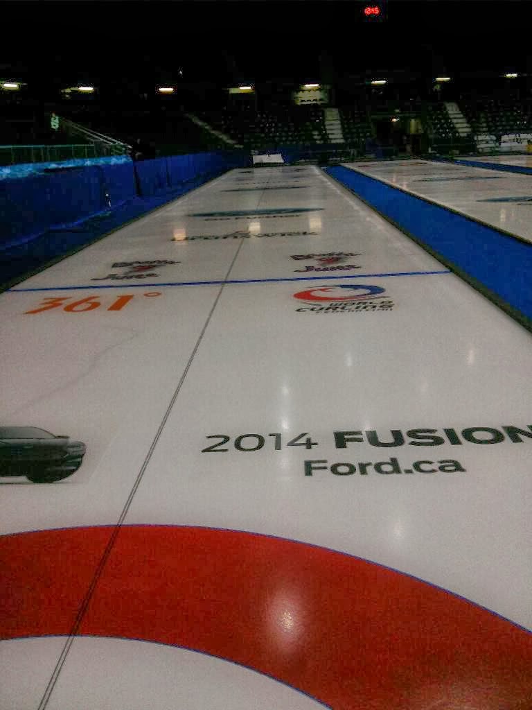 Curling Prep at Harbour Station