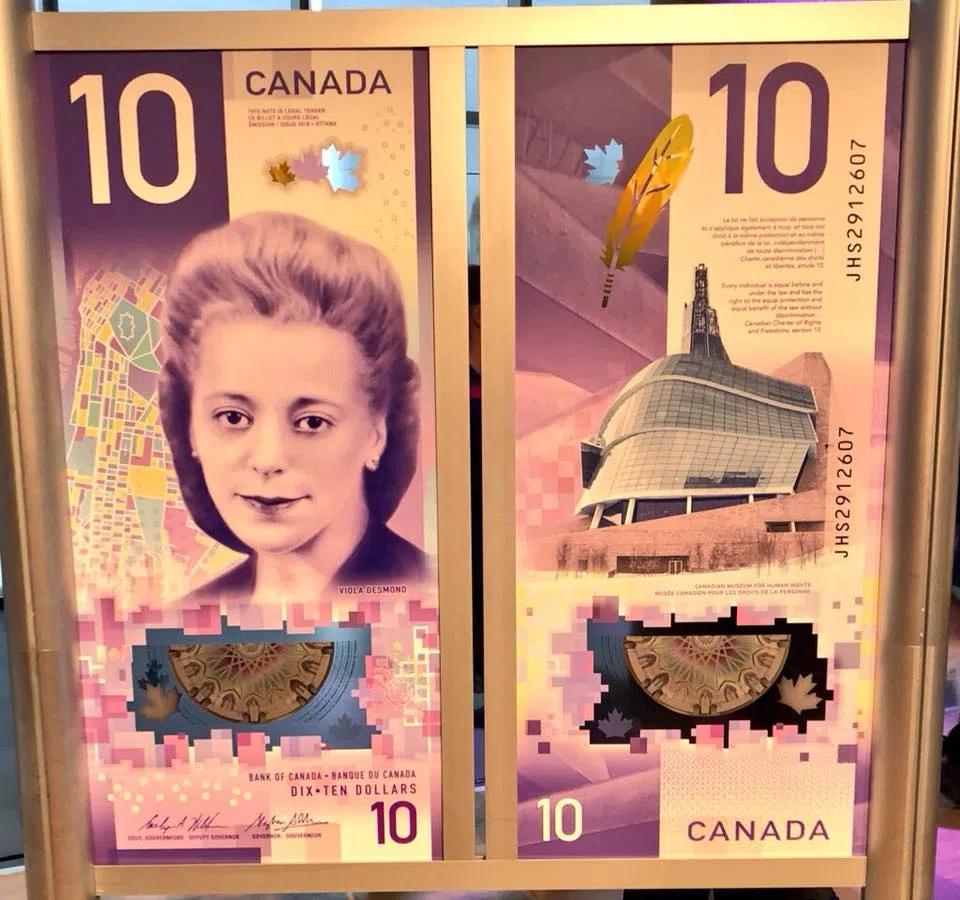 History In Halifax As A New $10 Bill Featuring Viola Desmond Is Revealed